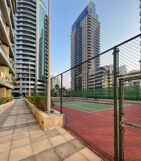 Marina View With Pool, Gym, Tennis Court, 5 Mins To Beach Dubaï Extérieur photo