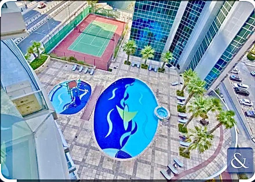 Marina View With Pool, Gym, Tennis Court, 5 Mins To Beach Dubaï Extérieur photo